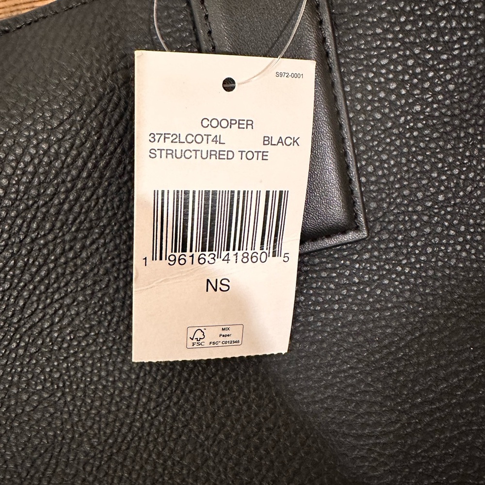 Michael Kors Black Cooper Tote - Picture 3 of 4